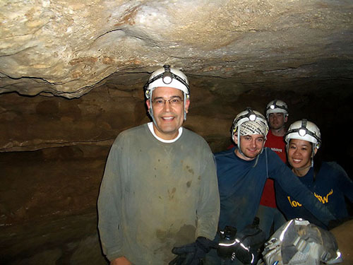 Photo of Rick Flores in Mammoth Cave