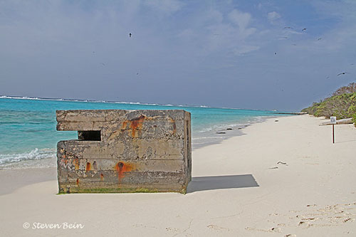 Photo of Pillbox at Midway Atoll
