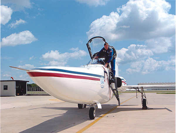 Photo of M. L. (Roy) Martin - Test Pilot