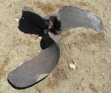 Photo of a Propeller from the Bessis Brady