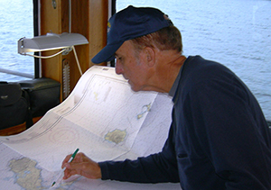Rich Abele, International Adventurer - Navigating off Kiska Island