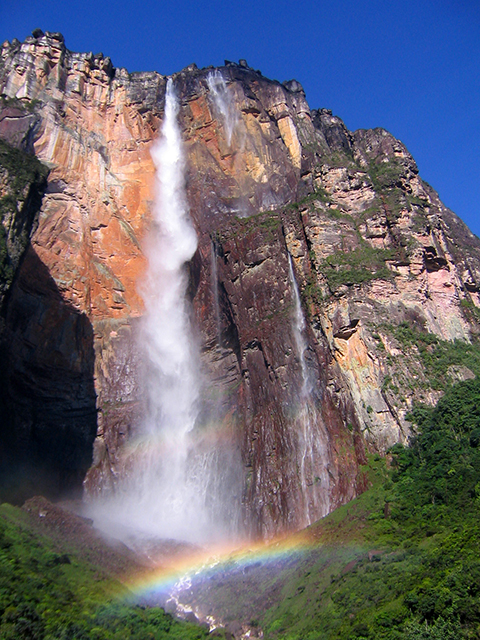 Angel Falls is the World’s Highest Waterfall at 3,212 ft