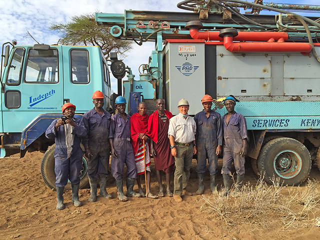 Water Well Drilling Crew
