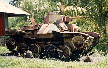 Japanese WWII Tank