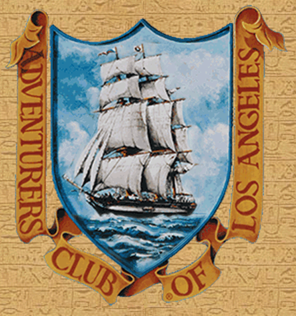 Logo for the Adventurers' Club of Los Angeles (R)