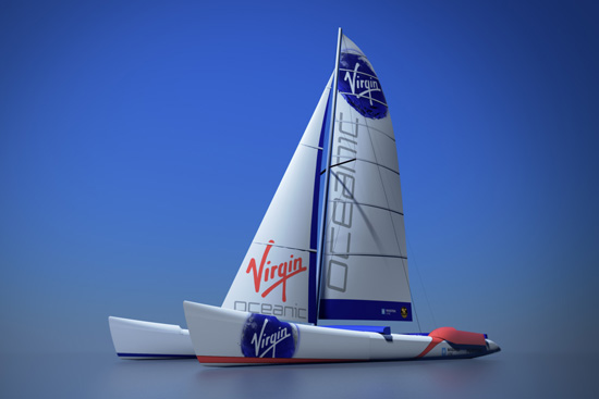 Photo of the Virgin Oceanic Super Catamaran Hero 2