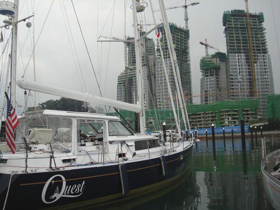 Photo of the Sailboat Quest in Singapore