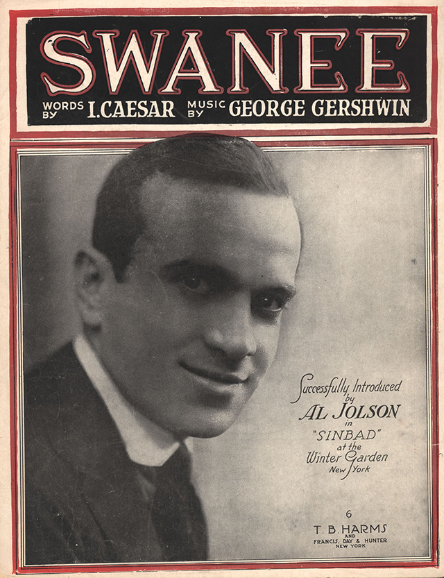 Swanee Cover Gershwin Jolson